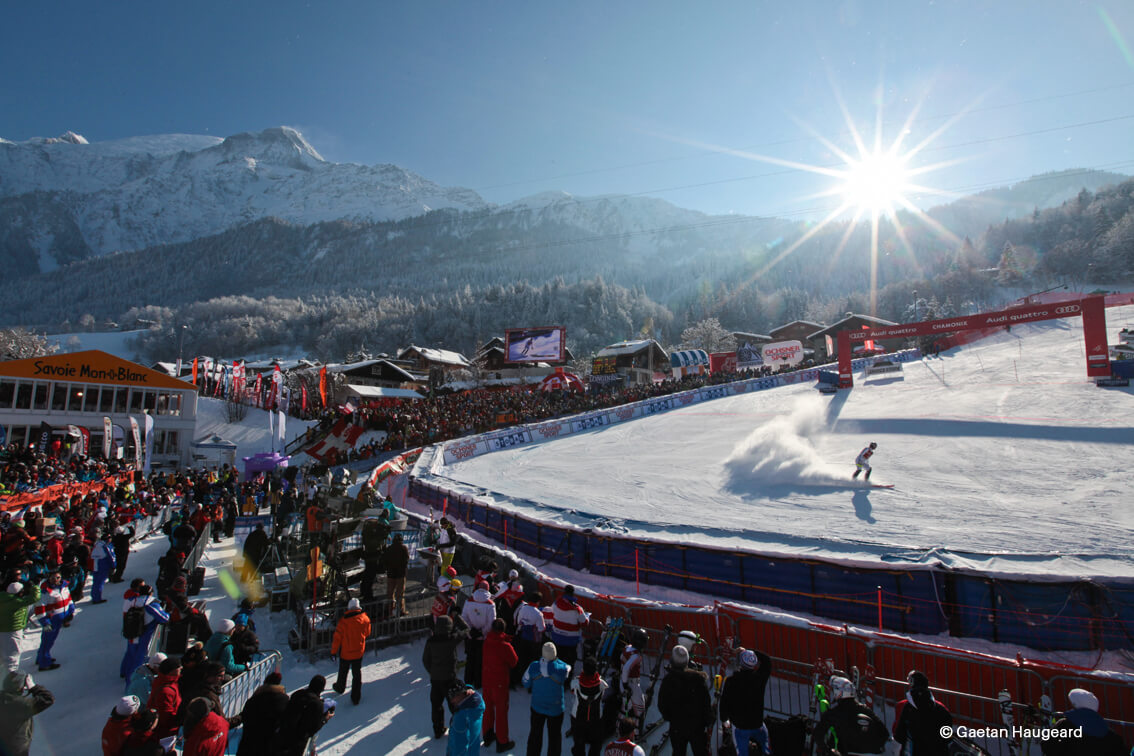 Coupe du monde ski alpin à Chamonix ©Gaetan Haugeard