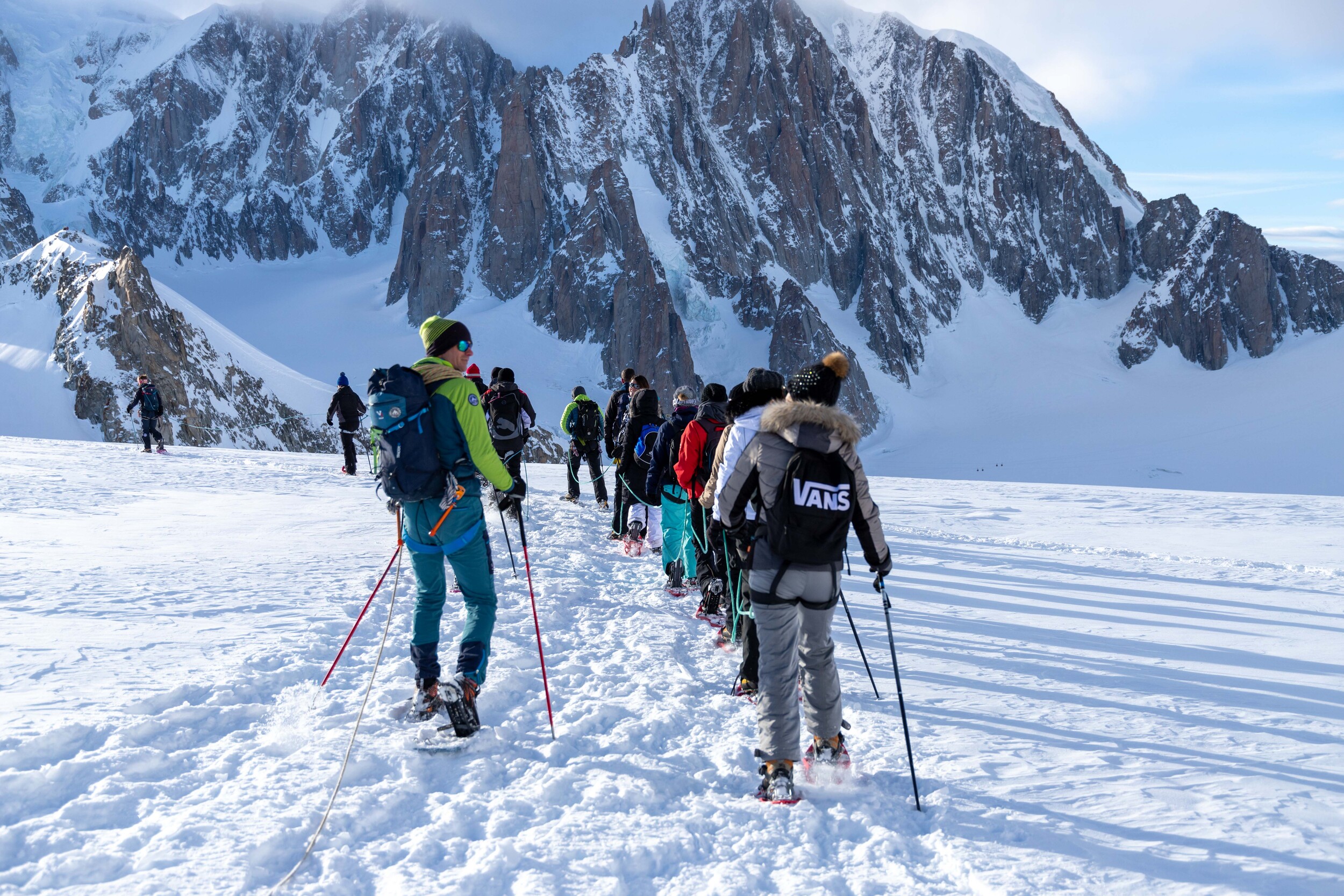 Alpinisme cordées de séminaire à Chamonix
